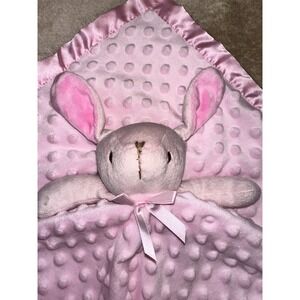 Pro Goleem Lovey Pink Bunny Rabbit Security Blanket No Tag
